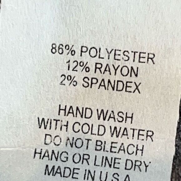 Open Front Tie Dyed Cardigan With Cream Trim Women Medium Brown Classic Workwear - Picture 7 of 10